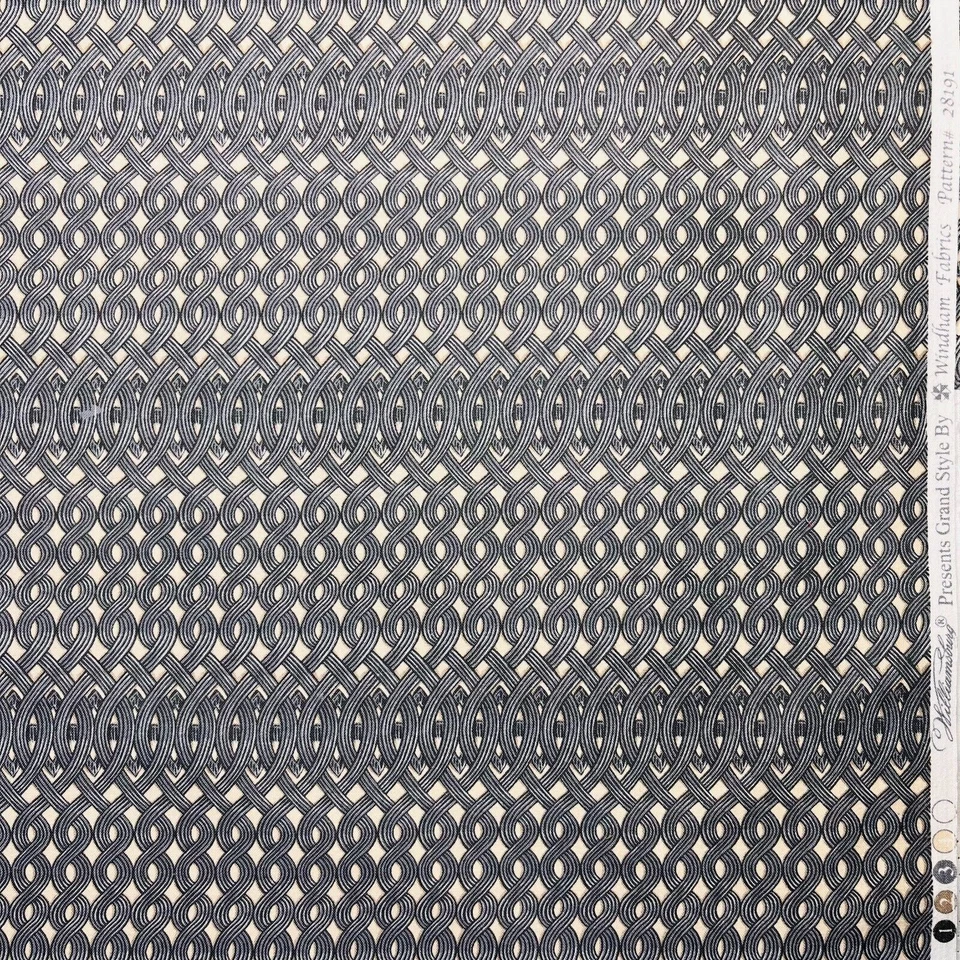 Williamsburg Grand Style 28191-3 1800s Reproduction Fabric by Windham 100%Cotton - Image 4 of 4