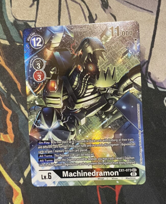 Digimon TCG Machinedramon EX1-073 SEC Rare NM
