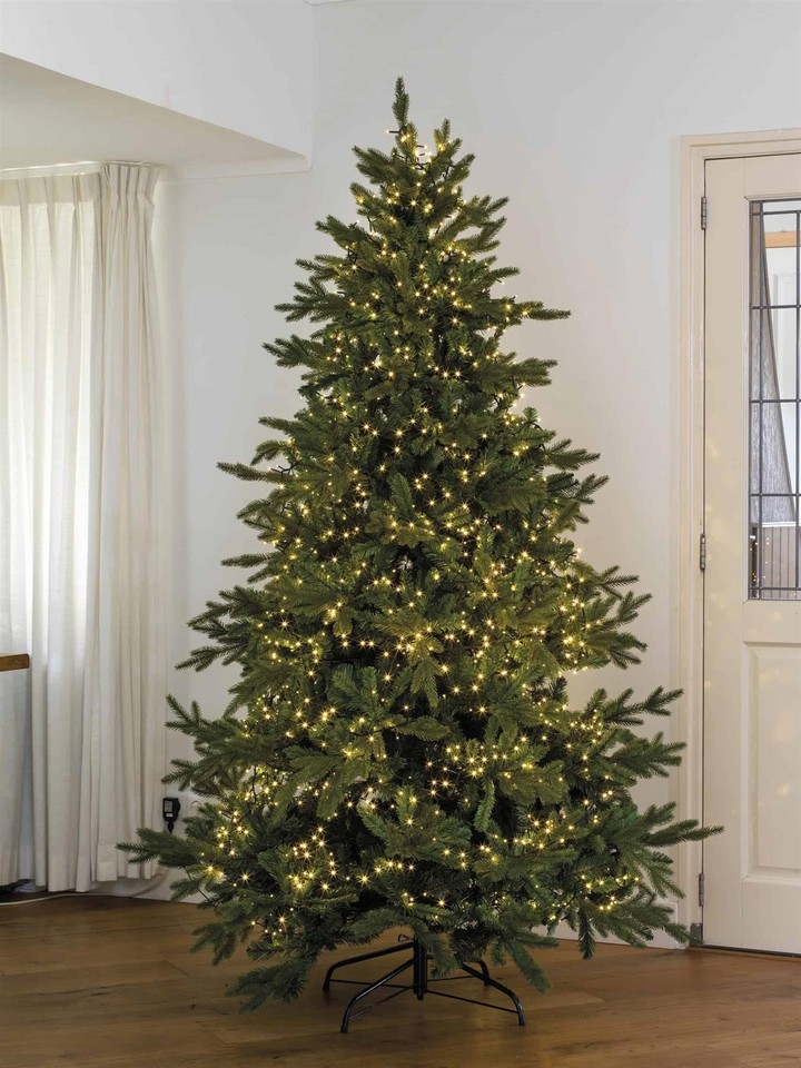 750 LED Cluster Outdoor String Light Christmas Lights Xmas Tree Warm