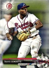 2017 Bowman #BP144 Travis Demeritte Prospects