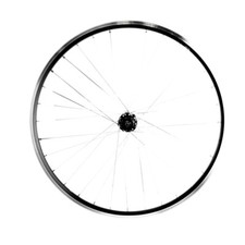 Roue vtt 26" ar blocage k7 jante noir mach1 er10 moy.shim tx500 v-brake 8/9/10v