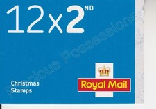GB SG 3903 MNH MINT STAMP BOOKLET LX51 2016 CHRISTMAS 12 x 2ND CLASS PB-Ls
