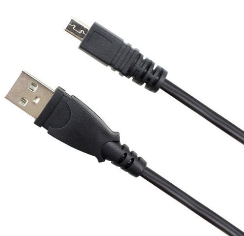 Cable de sincronización de datos cargador de batería USB para cámara Samsung ES90 ES91 L77 L700 - Imagen 1 de 3