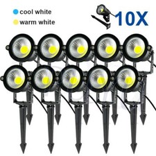 LED Low Voltage 12V 5W Landscape Light 3000K Garden Outdoor Lamp Spotlight IP65