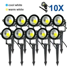 LED Low Voltage 12V 5W Landscape Light 3000K Garden Outdoor Lamp Spotlight IP65