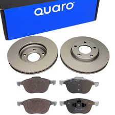 QUARO Bremsscheiben + Bremsbeläge Vorne für MAZDA 3 BL BK 5 CW CR19