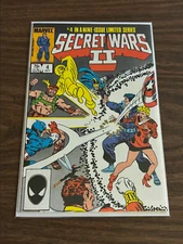 Secret Wars II #4 (October 1985, Marvel Comics) Excellent Condition