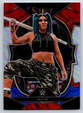 Panini 2023 Panini Select WWE Mia Yim Red & Blue Prizms