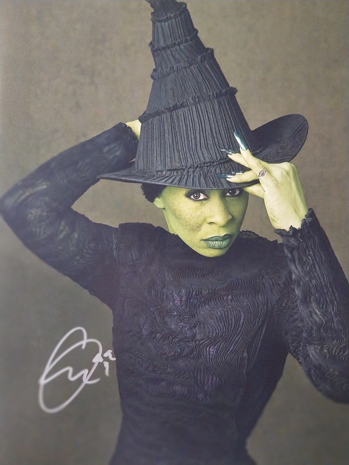 Cynthia Ervio signed 8 X 10 Original Matte Finish LOA Genuine Athentic