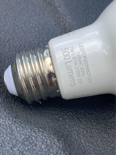 GE LED Indoor Floodlight Soft White 7 Watt 50 Watt Replacement Dimmable PAR20 - Picture 3 of 4