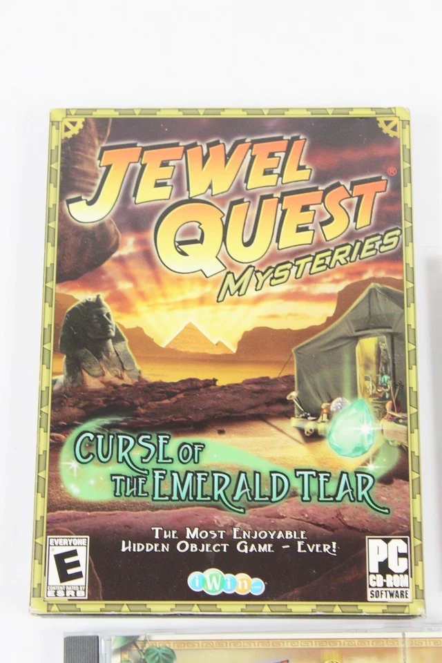 6 PC Games JEWEL QUEST CD Roms in Cases Inca Quest Solitaire Mysteries - Image 3 of 4