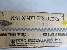Badger Pistons P406 Std Set Of 4 Nos 11-a1