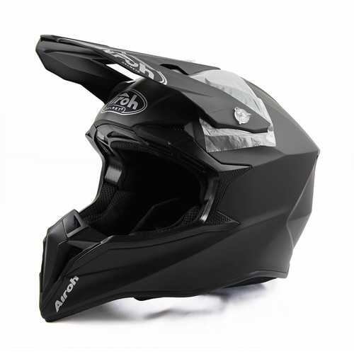 AIROH wraap pianura nero Matt OFF ROAD ENDURO MX Casco Motocross | eBay