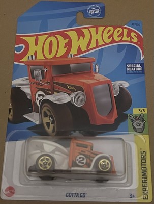 2023 Hot Wheels H Case Orange Gotta Go Experimotors