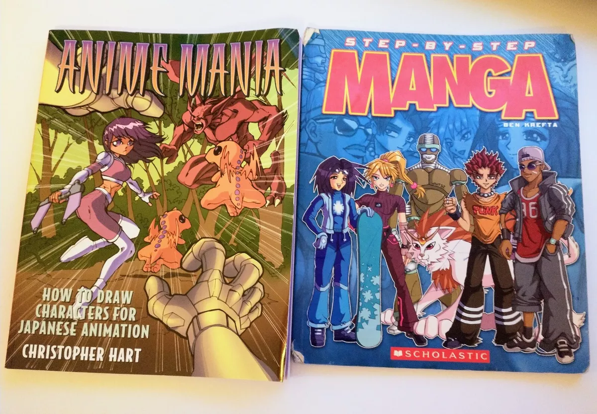 Anime Mania & Step by Step Manga: Early Guides to Drawing Anime