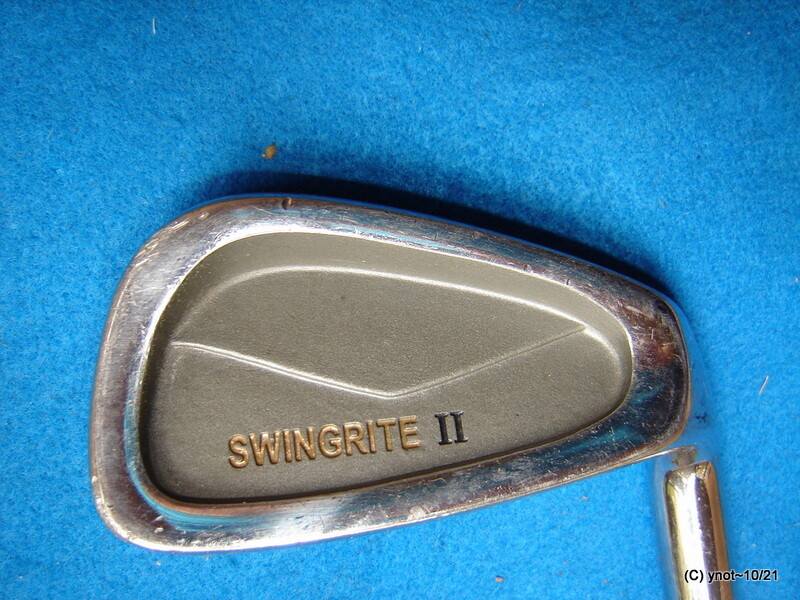 SWINGRITE II '2' Learning Tool GOLF Swing Trainer CLUB RH made in USA