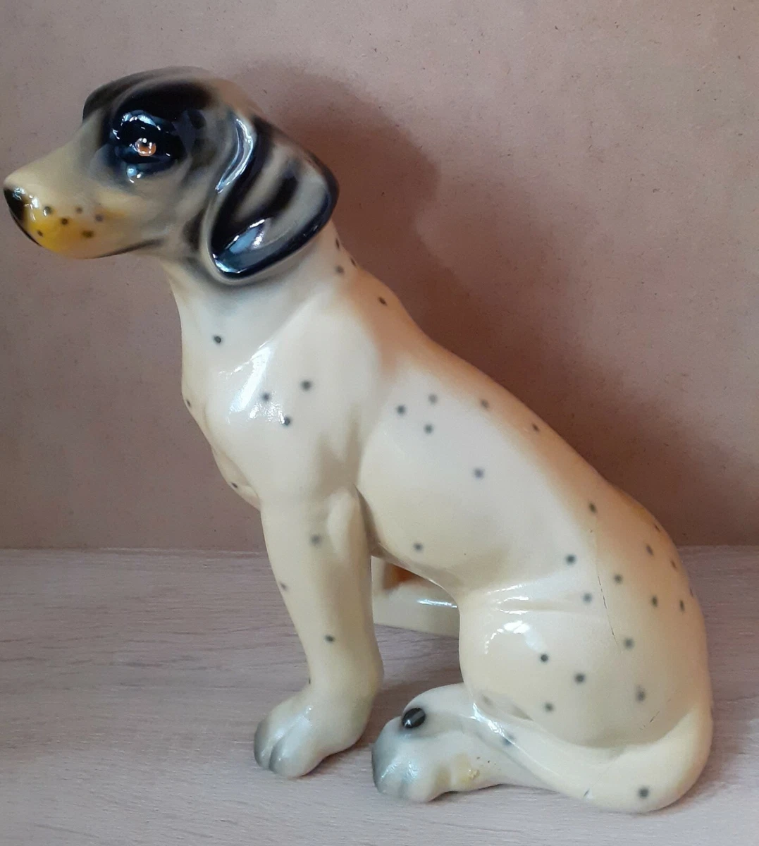 Vintage Ceramic Dog Statues