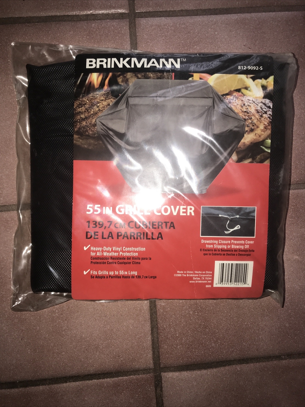 BRINKMANN 55&rdquo; Grill Cover 812-9092-S. Heavy Duty. *LOCAL P