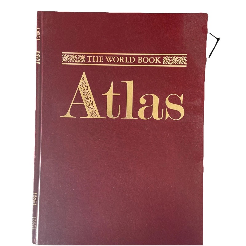 World Book Atlas 1986
