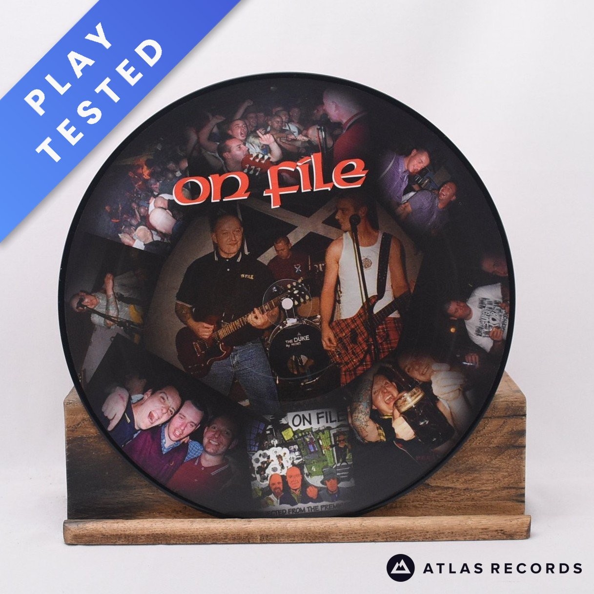On File Ejected From The Premises Picture Disc LP Album Vinyl Record - NM