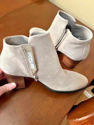   NEW ECCO Shape 55 Taupe Ankle Boots - EU 40 (US 9)  