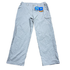 Columbia PFG Pants Men 36x30 Gray Blood And Guts Omni Shade Performance Wicking