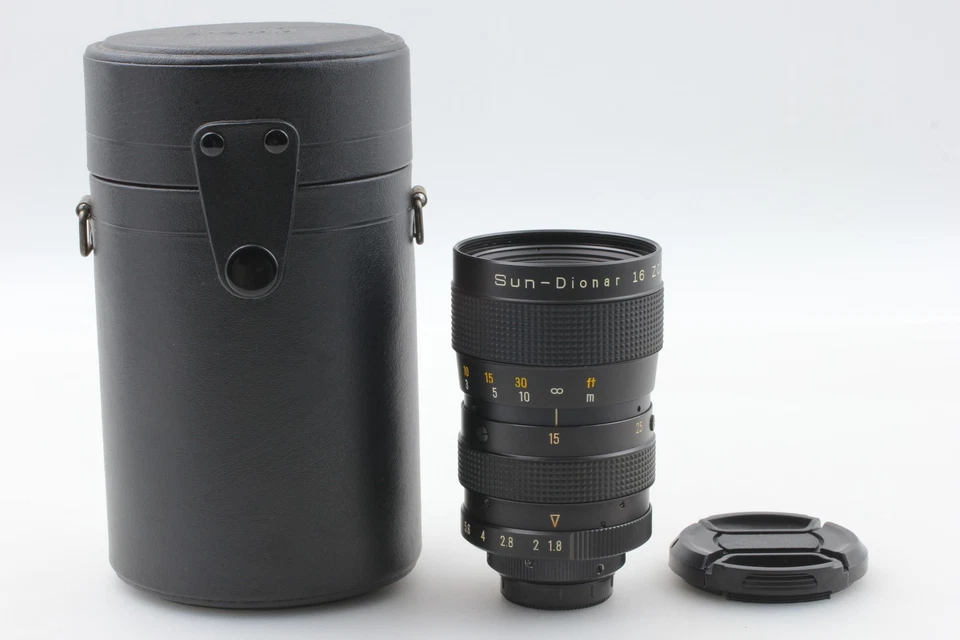 Rare [Top MINT / CLA'd] Sun Dionar 15-60mm F1.8 Cine Zoom Lens C Mount FromJAPAN - Image 2 of 4