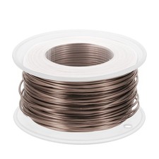 1mm Aluminum Wire for Sculpting, Jewelry Making, Metal Wrap, Brown