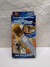 Pedi Paws The Pet Trymer do paznokci Młynek i groomer nie pęknie ani nie łamie paznokci NOWOŚĆ
