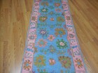 Turkish Oushak Rug,Geometric Multicolored Area Rug,Handmade Bohemian Rug 2.7x8 — photo 7