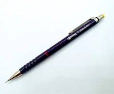 NOS Rotring Tikky  TS Slide mechanical pencil 0.3 0.35mm Burgundy Half Slide Tip