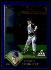 2003 Topps Chrome Craig Counsell Arizona Diamondbacks #34