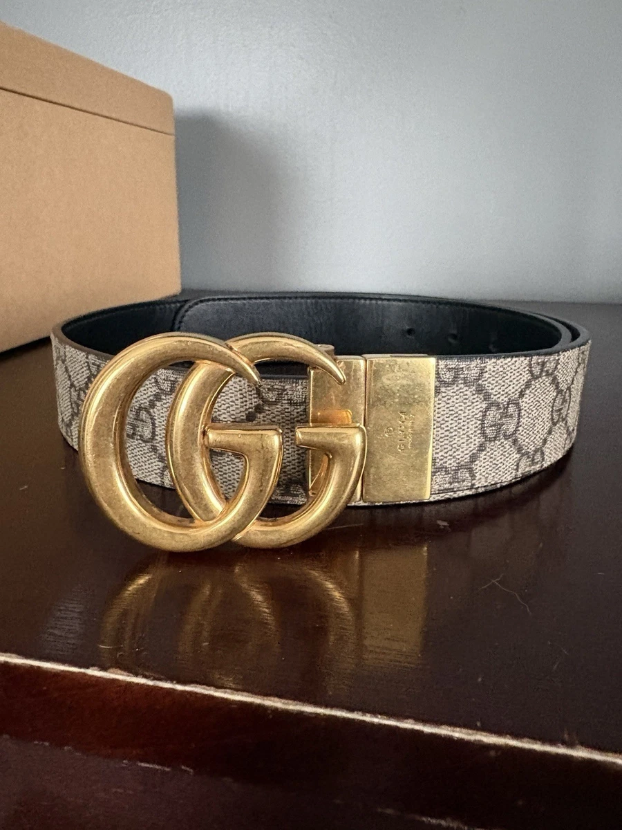 GUCCI 牛革ベルト　85/34 ほぼ未使用 Gucci 34 Size Belts for Men for sale - eBay
