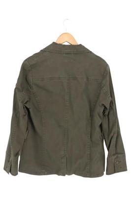 Lerros Leichte Jacke Damen Grün Baumwolle Gr. 42/XL Freizeit Casual