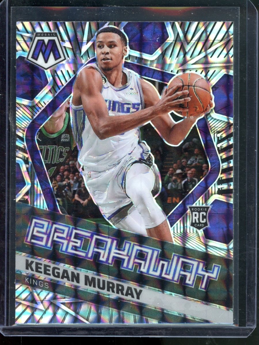 Keegan Murray 2022-23 Mosaic GENESIS RC Rookie #17 Kings Case Hit SP