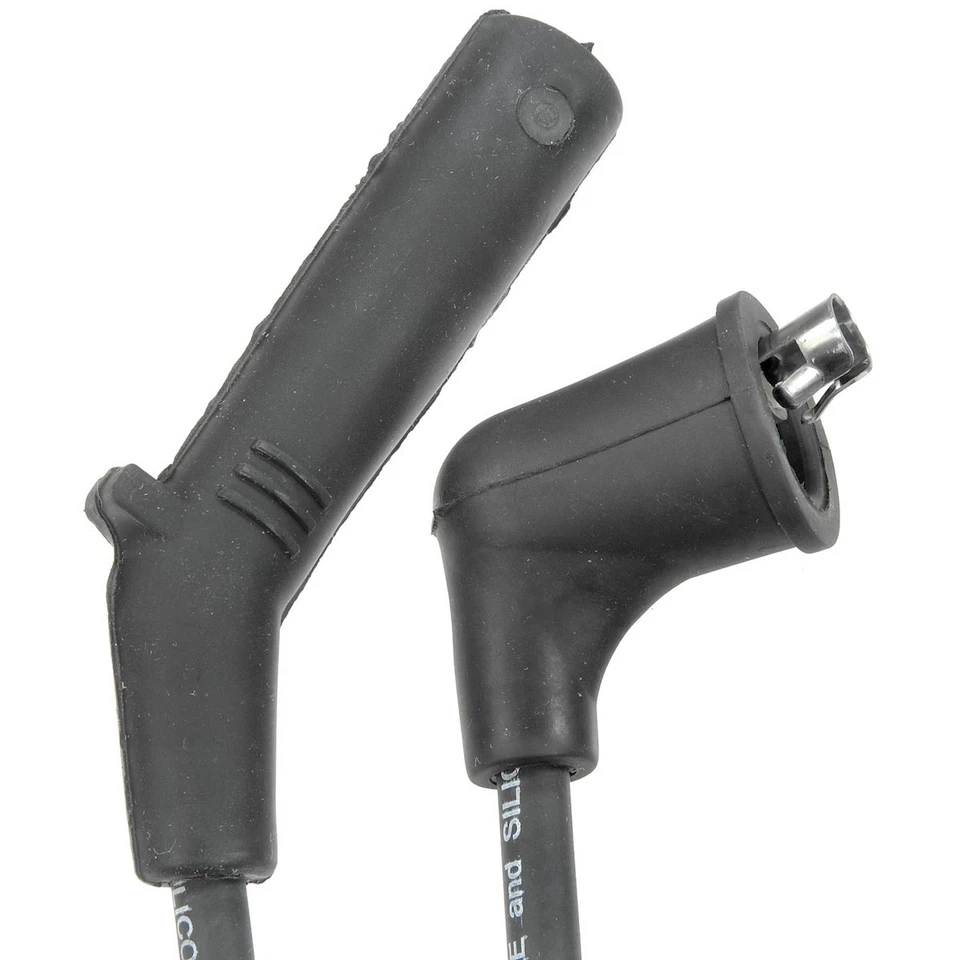 27506 Set of 4 Spark Plug Wires for Mitsubishi Mirage Eagle Summit Plymouth Colt - Image 2 of 2