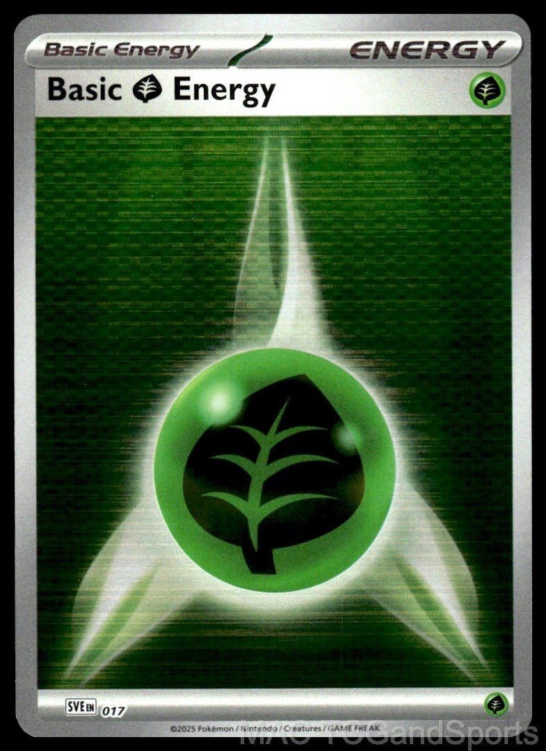 Basic Grass Energy 017 Reverse Holo