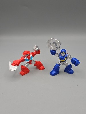 Hasbro Transformers Rescue Bots Blind Bag Heatwave Fire Truck Chainsaw Lot 2 