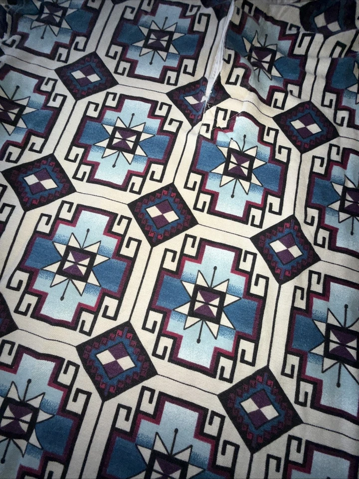 Camisa ajustada Panhandle para hombre XL vaquero occidental crema púrpura profundo Foto 2 de 4