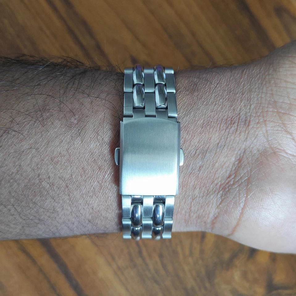 Reloj Pulsera Automático Miyota-8215 Mecánico Zafiro Acero Inoxidable Impermeable Foto 3 de 4