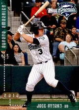 2010 Eugene Emeralds Grandstand #13 Jedd Gyorko Morgantown West Virginia WV Card