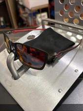 Oakley Tincan Carbon Ferarri Edition Ruby Iridium Lenses With Bag Fast S/H MINT