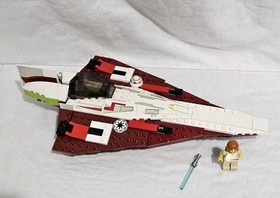 Vintage Lego Star Wars Set #7143 Jedi Star Fighter Complete No Box Or Manual