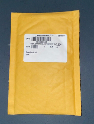 Assy, Cartridge, Intelligent Vlv, 2 Pack, Waters 700003563, NOS SEALED Valve