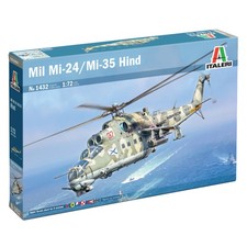 Italeri 1432 Mil Mi-24P/Mil Mi-35P Helicopter 1:72 Model Kit