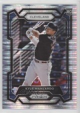 2024 Panini Prizm Pulsar Prizm 376/499 Kyle Manzardo #154 17ph