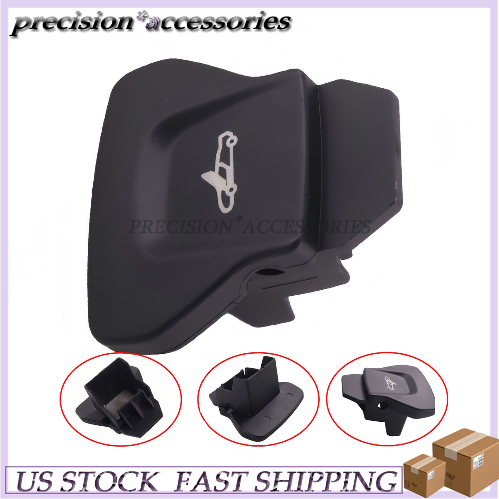 NEW 13M0434CP For McLaren 570S 600LT Black Right Side Door Control Switch Button