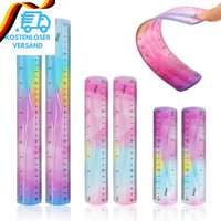 Flexibles Lineal Set, Lineal 30Cm Lineal 20Cm Lineal 15Cm Flexibel, 6 StüCke Bun