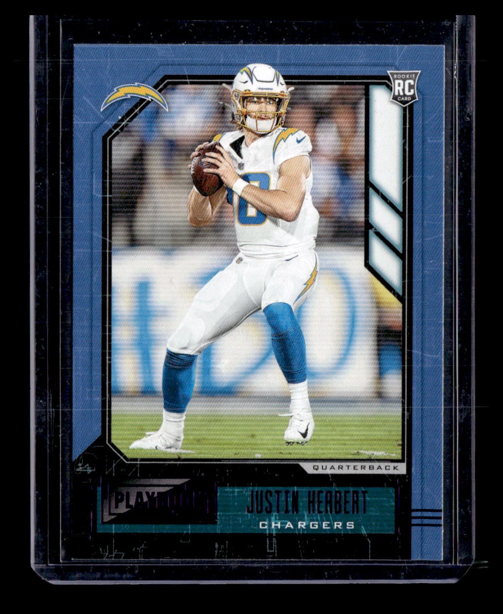 2020 Panini Playbook #103 Justin Herbert Rookie JH01