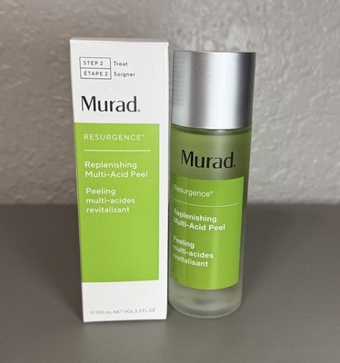 NIB Murad Resurgence Replenishing Multi-Acid Peel 3.3 fl oz 100 mL